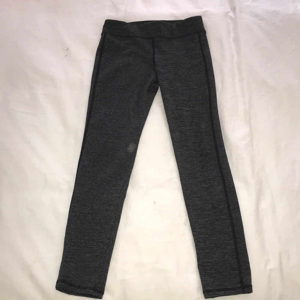 Old navy kids size 12 black and grey leggings